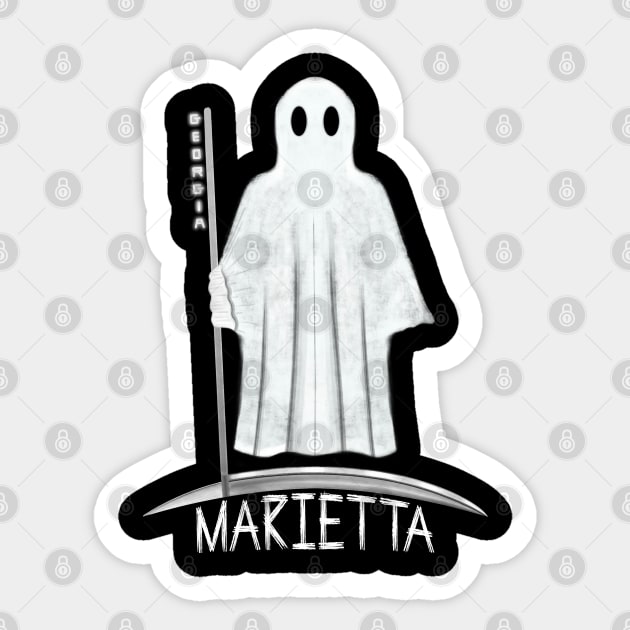 Marietta Georgia Sticker by MoMido